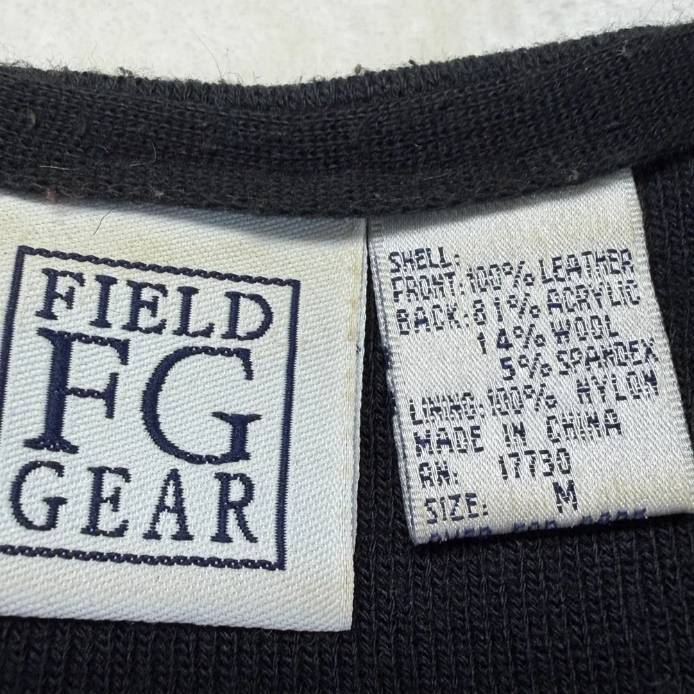 Field Gear black leather